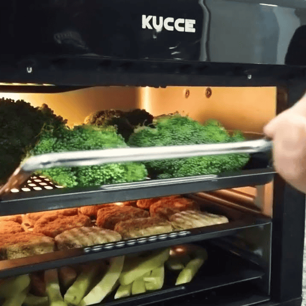 Horno con Freidora de Aire Kucce AFKC001BL 12 Litros