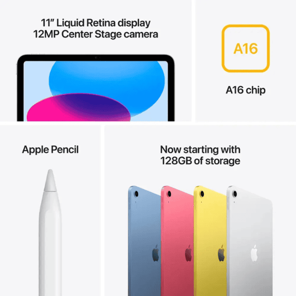 Tablet Apple iPad 11" WiFi A16