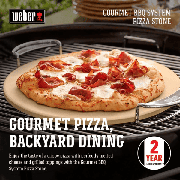 Piedra para Pizza Weber con Asas