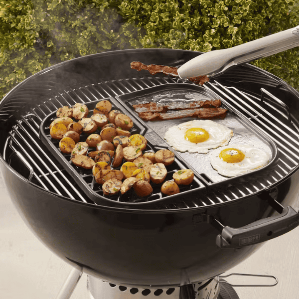 Set Weber Plancha y Parrilla Gourmet BBQ System