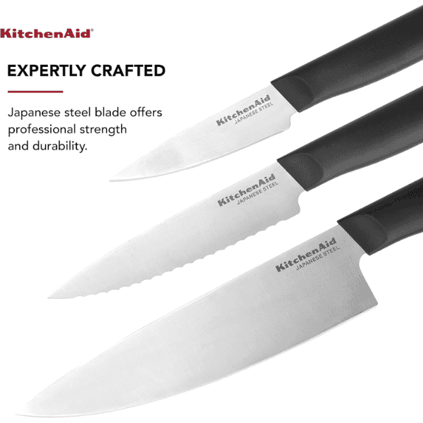 Juego Cuchillos KitchenAid Clásicos 3