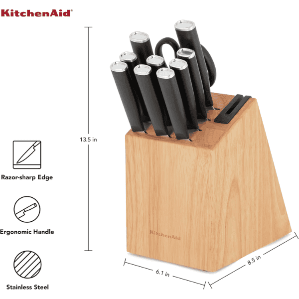 Juego Cuchillos KitchenAid Clásico