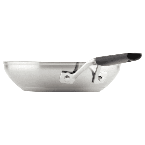 Sartén KitchenAid de acero inoxidable pulido 5 cuartos