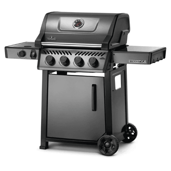 Parrilla de gas propano Napoleon Freestyle 425 SB con quemador lateral