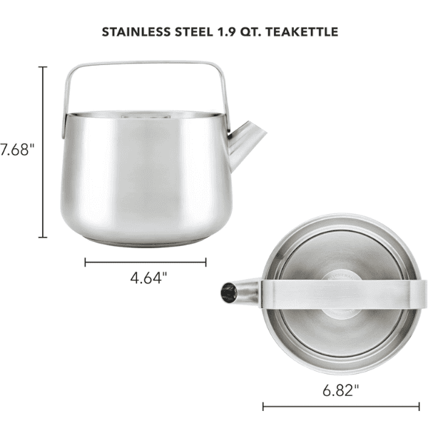 Tetera KitchenAid Silbadora de Acero 1.9