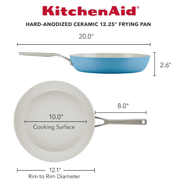 Sartén KitchenAid de Cerámica 12.25¨