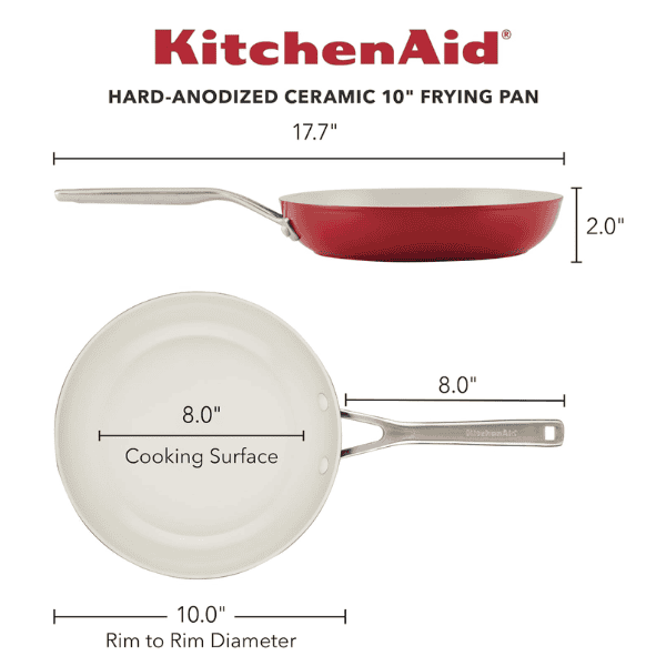 Sartén KitchenAid de Cerámica 10¨
