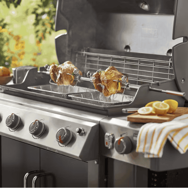 Asador Weber Giratorio para parrillas de gas Genesis II y Genesis II LX 400 y 600