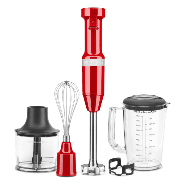 Batidora de Inmersión KitchenAid KHBV83 con Accesorios