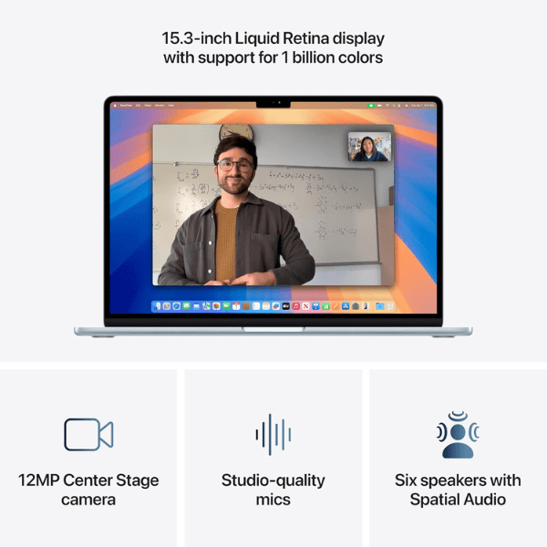 Laptop Apple MacBook Air 15" con Chip M4 (2025) - 24GB RAM