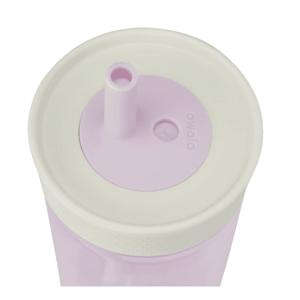 Describe con 200 palabras, 4 parrafos de Vaso Owala de Plástico para niños de 15 oz