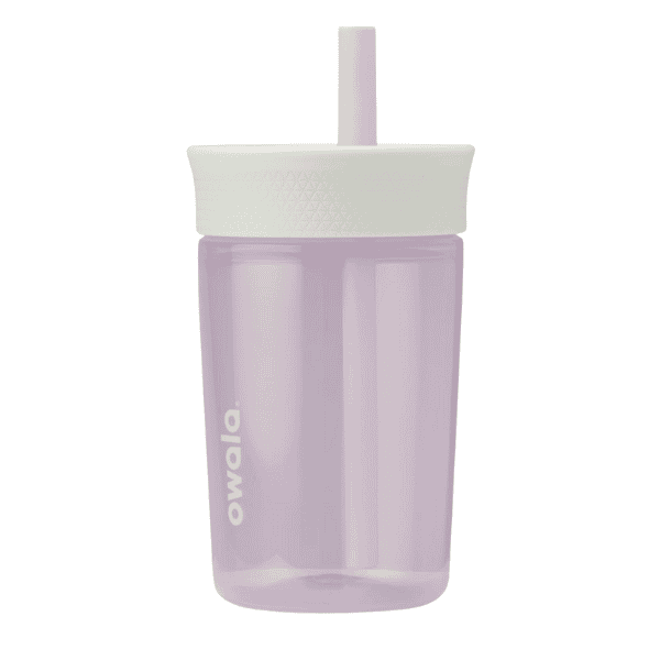 Describe con 200 palabras, 4 parrafos de Vaso Owala de Plástico para niños de 15 oz