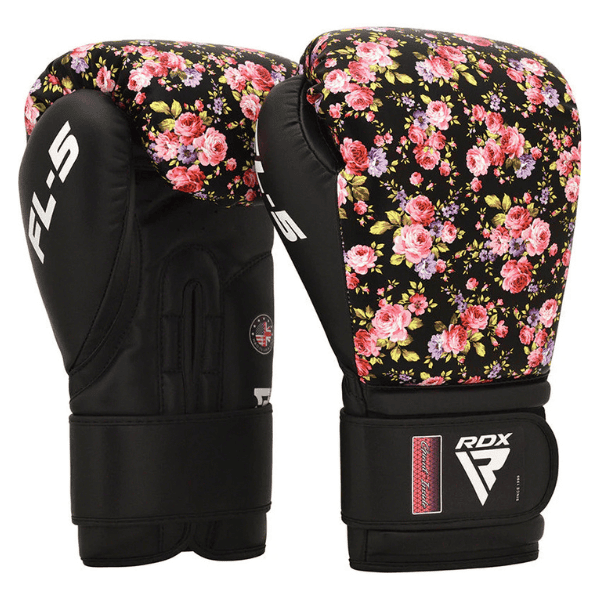 Guantes RDX de Boxeo FL5 Floral