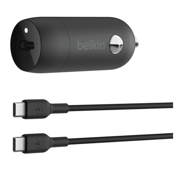 Cargador Belkin de auto 30W USB-C con cable