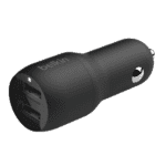 Cargador Belkin CCB001BTBK para auto dual 24W