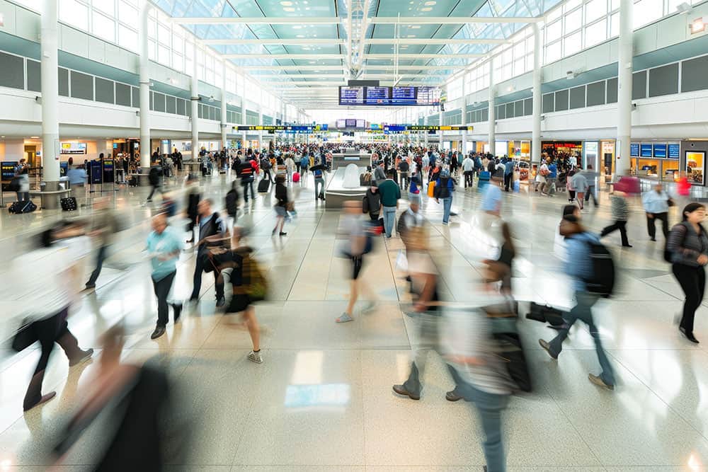 Airline Passenger Services above wing