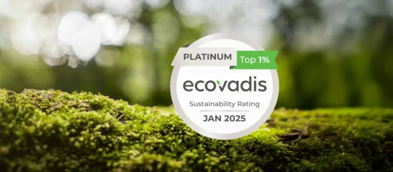 Overit achieved Platinum Medal from EcoVadis