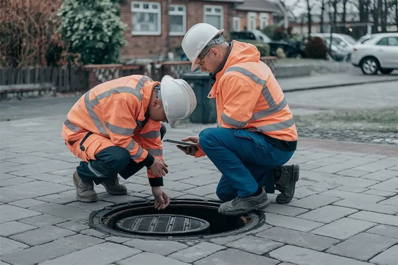 a-field-technician-is-reading-a-water-meter