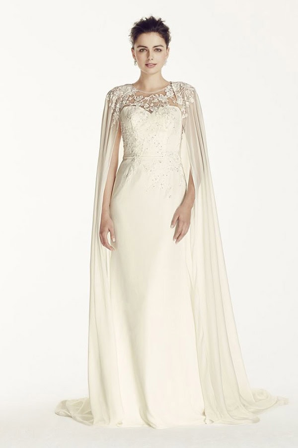 wedding dresses cape