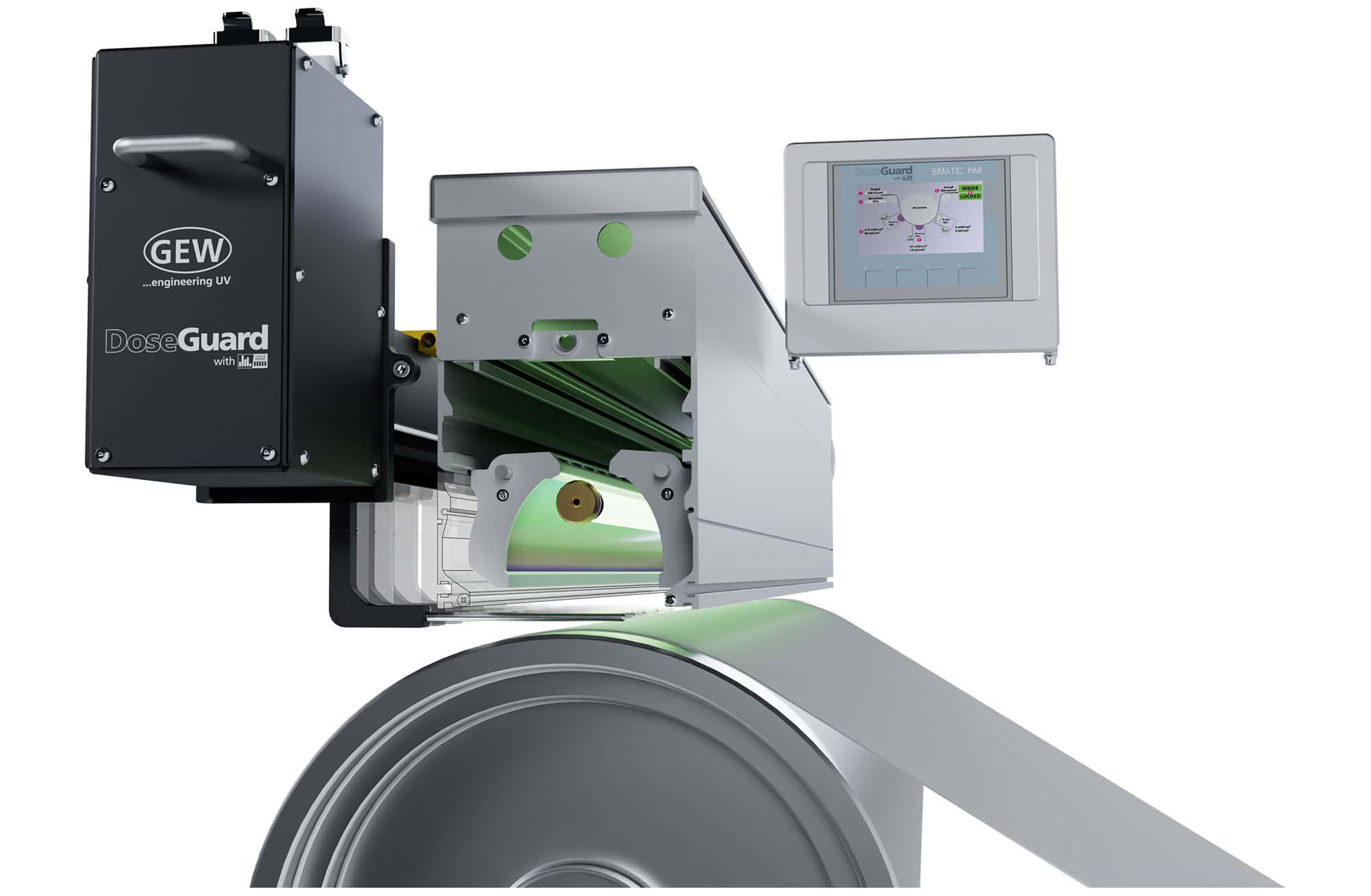 DoseGuard — это устройство для мониторинга УФ-излучения в потоке и автоматического регулирования дозы.