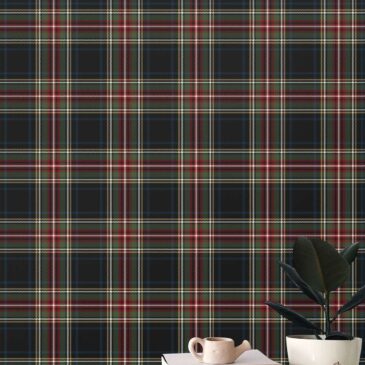 Black Stewart Wallpaper Sample