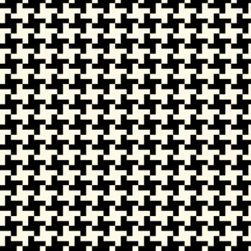 Black Houndstooth Carpet