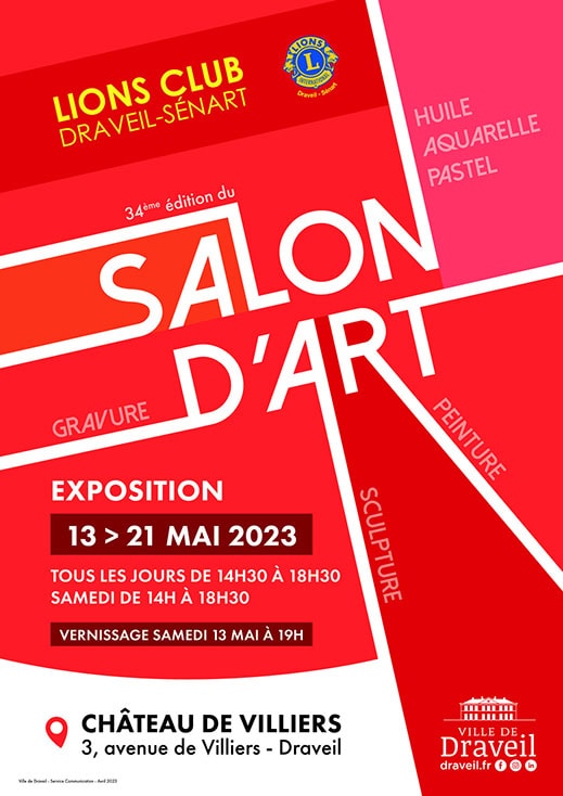 Anita Fleerackers in Salon d'Art du Lions Club Draveil-Sénart France