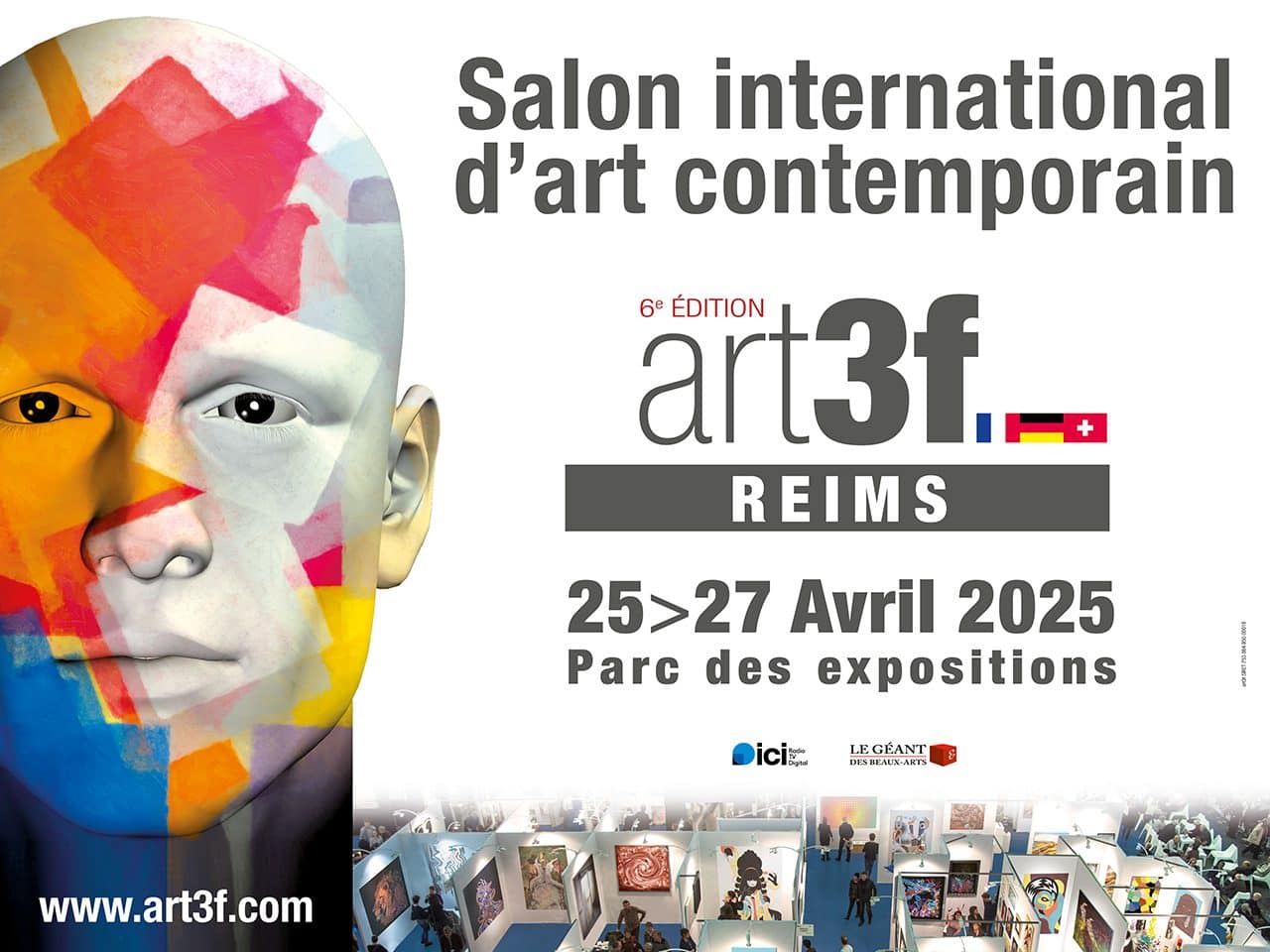 art3f Reims 2025 Internationale beurs voor hedendaagse kunst - Stand Anita Fleerackers