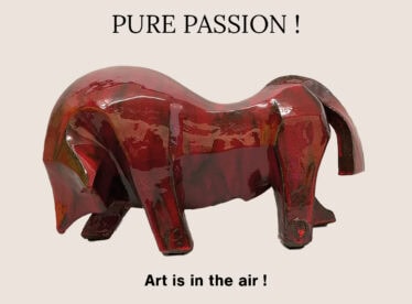 Art is in the Air © Anita Fleerackers Booth Anita Fleerackers. art3f Reims 2025 International Art Fair