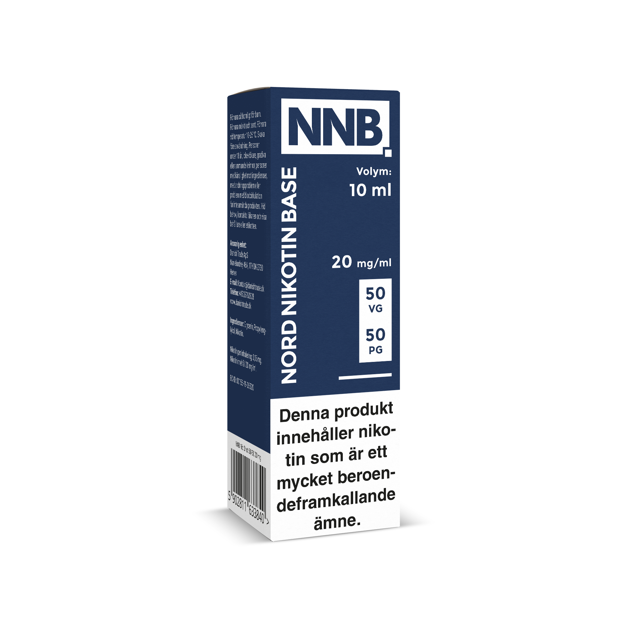 Nnb 5050 20mg nikotinshot box