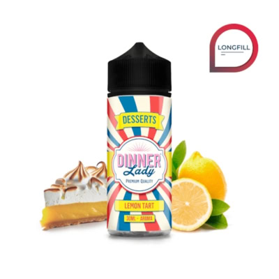 Lemon Tart by Dinner Lady (30ml Zero Nicotine Longfill)