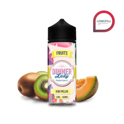 Melon Kiwi by Dinner Lady (30ml Zero Nicotine Longfill)