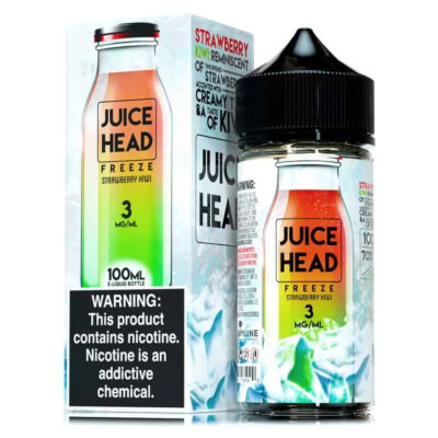 Strawberry Kiwi Freeze by Juice Head (100ml Zero Nicotine Shortfill)