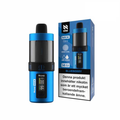 N ONE 6 in 1 Mesh Kit – Blueberry (6 x 2ml, 14mg/ml)