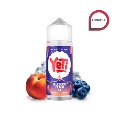 Blueberry Peach Ice by Yeti Summit Series (10ml Zero Nicotine Longfill)
