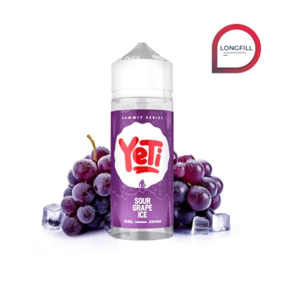Sour Grape Ice by Yeti Summit Series (10ml Zero Nicotine Longfill)