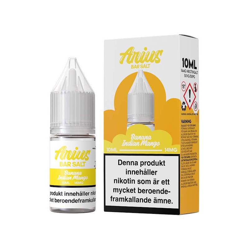 Arius Nicsalt 10ml 14mg Bananaindianmango