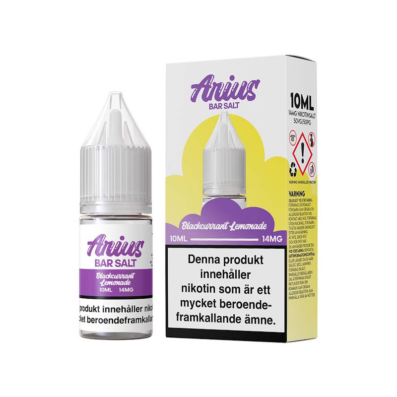 Arius Nicsalt 10ml 14mg Blackcurrantlemonade