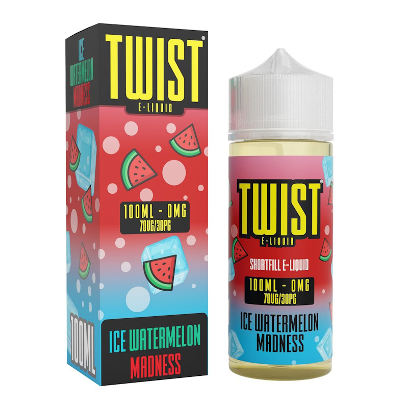 Ice Watermelon Madness 100ml Twist Liquids