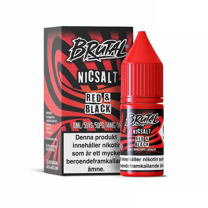 Justjuice Brutal Red Black