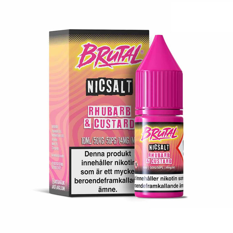 Justjuice Brutal Rhubarb Custard