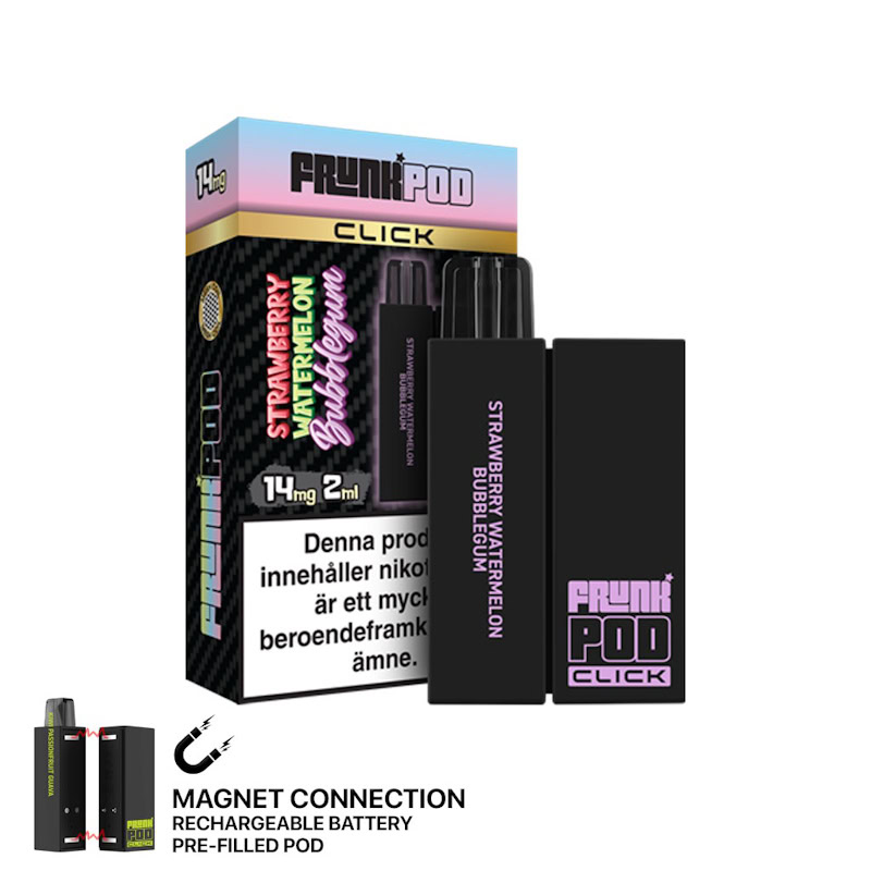 Frunk Pod Click Strawberry Watermelon Bubblegum