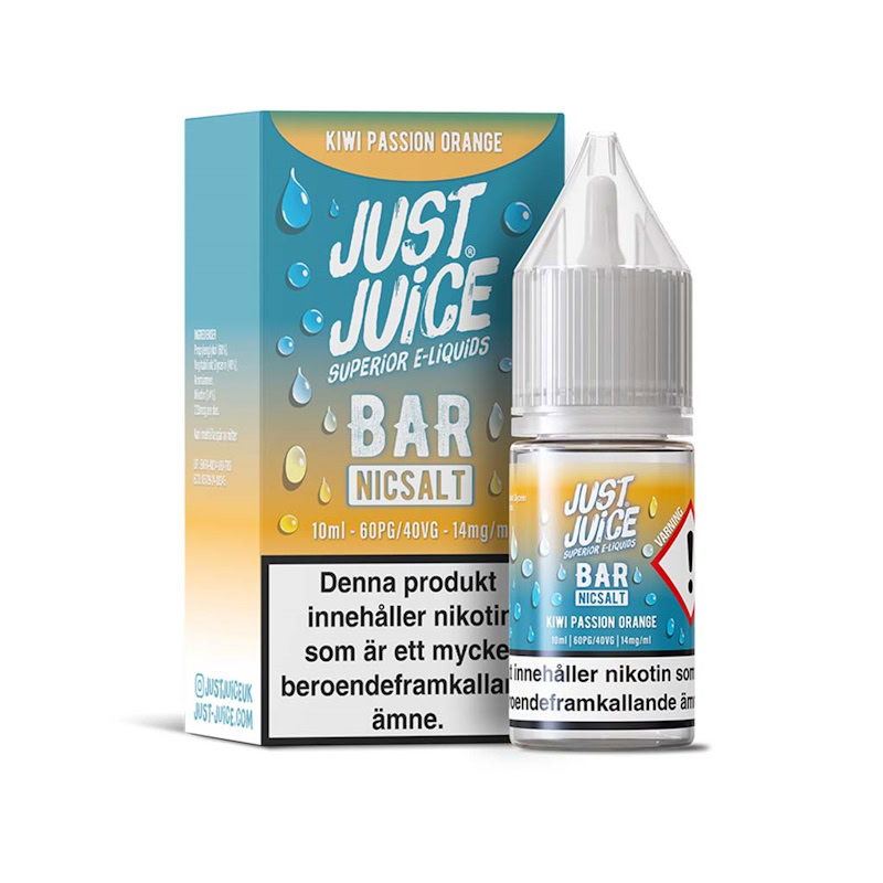 Justjuice Bar Kiwi Passion Orange