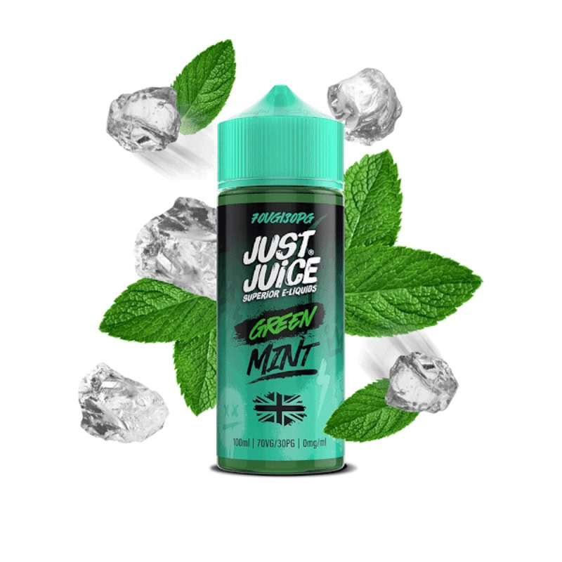 Just Juice Mint Range Green Mint 100ml