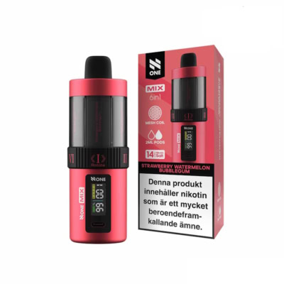 N ONE 6 in 1 Mesh Kit – Strawberry Watermelon Bubblegum (6 x 2ml, 14mg/ml)