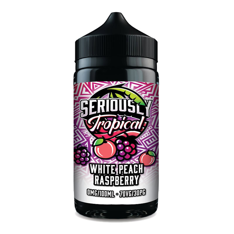 White Peach Raspberry Seriously Tropical 100ml