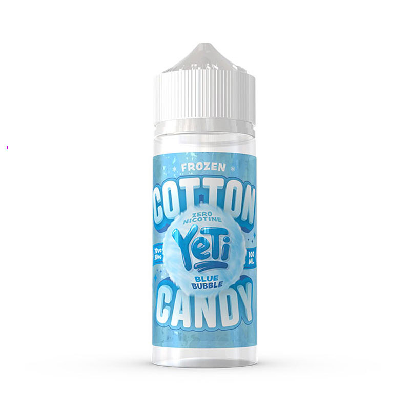 Blue Bubble Fran Yeti Cotton Candy Frozen 100ml