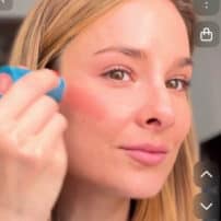 Colour Balm Color Balm by Colorescience on cheeks - video screenshot