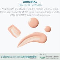 Colorescience Sunforgettable Face Shield Original Shade Swatch Colour Sample - face sunscreen - available in Canada