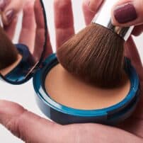 Colorescience foundation compact and kabuki brush